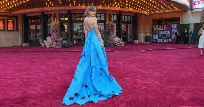 Свифт Тейлор - Oscar De-La-Renta - Тейлор Свифт - Тейлор Свифт пришла на премьеру своего концертного фильма в платье за $12 тысяч (фото) - focus.ua - США - Украина - Лос-Анджелес