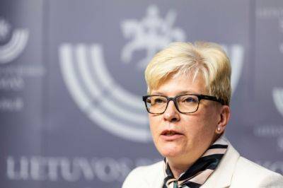 Ингрида Шимоните - Премьер Литвы: выпад ХАМАСа против Израиля должен осудить весь мир - obzor.lt - Израиль - Литва - Палестина - Ракеты