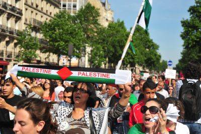Франция запретила палестинские демонстрации на всей своей территории