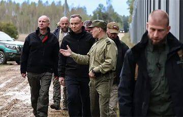 Президент Польши побывал на польско-белорусской границе