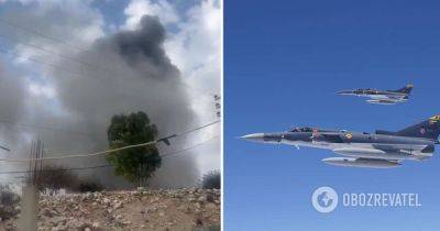 Авиация Израиля ударила по аэропортам Дамаска и Алеппо в Сирии. Видео