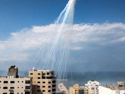 В HRW обвинили Израиль в использовании снарядов с белым фосфором