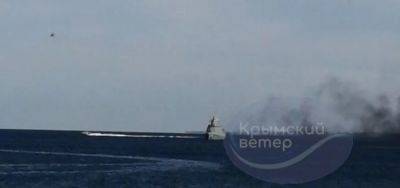 Два военных корабля рф в Севастополе были поражены украинскими морскими дронами – СМИ