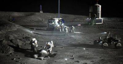 Улицы на Луне: ученые придумали способ превратить лунную пыль в твердые дороги