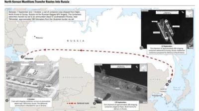 Белый дом: Северная Корея передала России 1000 "контейнеров с военным оборудованием"