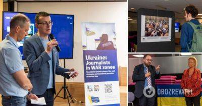 Война в Украине должна оставаться в центре внимания мировых медиа: НСЖУ открыл фотовыставку в Париже