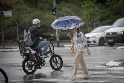 В Израиле начинается осень: с воскресенья похолодание и дожди по всей стране