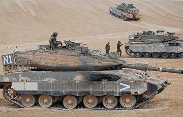 Бронетанковый кулак армии Израиля подошел к границе сектора Газа