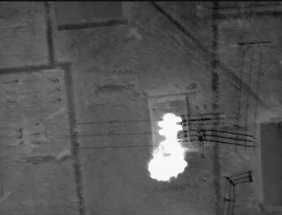 СБУ дронами атаковала электроподстанцию в Белгородской области - видео