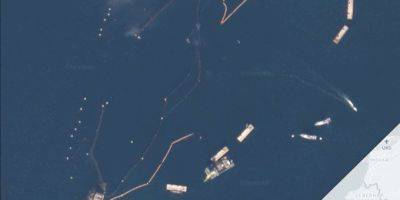 РФ установила заграждения в районе Севастопольской бухты: появился спутниковый снимок