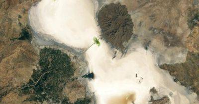 Крупнейшее гиперсоленое озеро на Земле умирает: что превращает его в пустыню (фото)