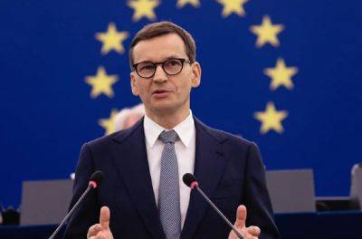 Моравецкий заявил о готовности сформировать новое правительство Польши по итогам выборов
