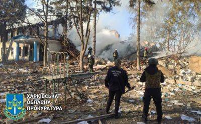 Масштабный «прилет» на Харьковщине: почти полностью разрушена школа (фото)