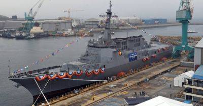 В Южной Корее приступили к ходовым испытаниям первого эсминца класса "Седжон Великий" (видео)