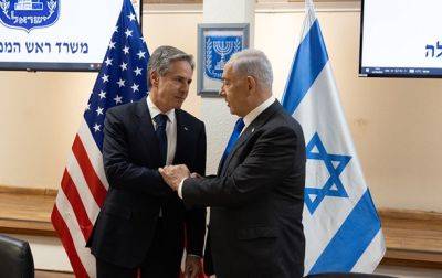 Биньямин Нетаньяху - Исаак Герцог - Энтони Блинкен - США обеспечат Израиль всем необходимым для защиты - Блинкен - korrespondent.net - США - Украина - Израиль - Иран