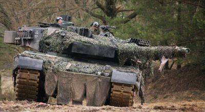В Австрии возле полигона опрокинулся танк Leopard 2, есть погибший и пострадавшие