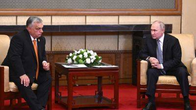 В Пекине состоялись переговоры Орбана и Путина