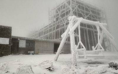 Карпаты засыпает снегом, видимость до 30 метров - korrespondent.net - Украина