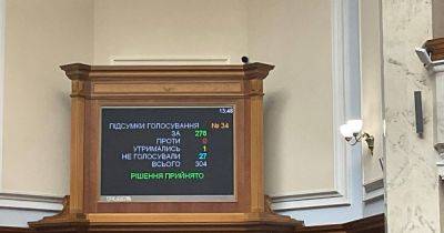 Рада приняла законопроект о пожизненном статусе политически значимых лиц