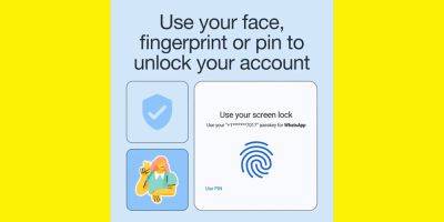 WhatsApp включил авторизацию без пароля на Android — по отпечатку пальца, лицу или PIN-коду