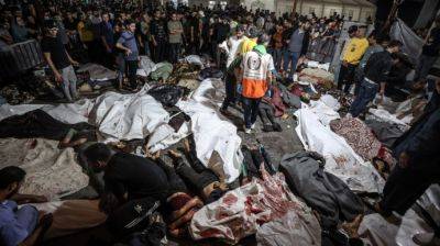 ХАМАС заявил об атаке Израиля на больницу в Газе, те обвиняют противника в неудачном запуске ракеты
