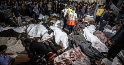 Ракета попала в больницу в секторе Газа: сотни погибших