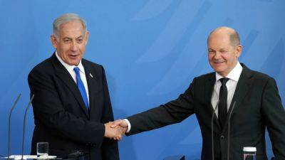 Канцлер ФРГ поддержал ответные действия Израиля против ХАМАС