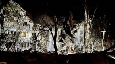 В Запорожье в результате ракетного удара по жилому дому двое погибших
