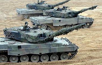 Украина приняли на вооружение танки Leopard трех модификаций