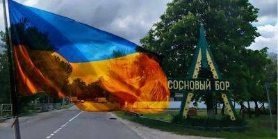 В Беларуси мужчина вывесил флаг Украины