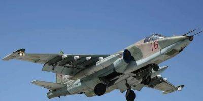 Силы обороны сбили российский самолет Су-25 на Запорожском направлении