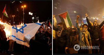 Удар по больнице в Газе – в Стамбуле демонстранты атаковали посольство Израиля, произошли столкновения с полицией – фото и видео – война Израиль Палестина