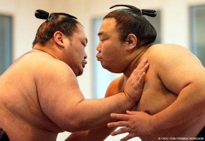 Японских сумоистов настиг "небольшой" курьёз