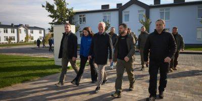 Зеленский посетил Киевскую область: осмотрел строительство жилья для пострадавших от войны жителей