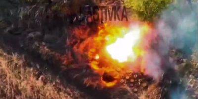 Военные уничтожили большой полевой склад с боеприпасами россиян: командующий Нацгвардии показал видео