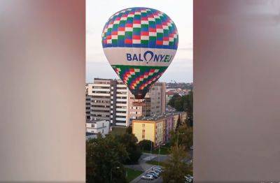 В Чехии воздушный шар с пассажирами едва не разбился, задев здание: видео - vinegret.cz - Чехия - Острава