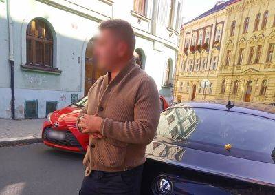 В Чехии пьяный водитель русско-чешским матом оскорблял полицейских: видео