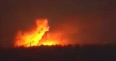 В Сирии БПЛА атаковали военную базу США и нефтяное месторождение, — СМИ (видео)