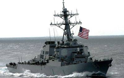 Корабль ВМС США перехватил ракеты у побережья Йемена