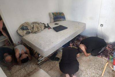 Четверо жителей Газы были арестованы на тайной квартире в Беэр-Шеве