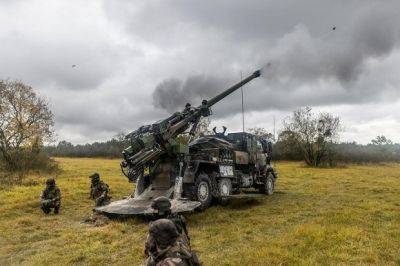 Франция получила первые САУ Caesar на замену переданным Украине