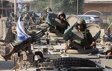 Sky News: Израиль сосредоточил сотни танков и бронемашин на севере от сектора Газа