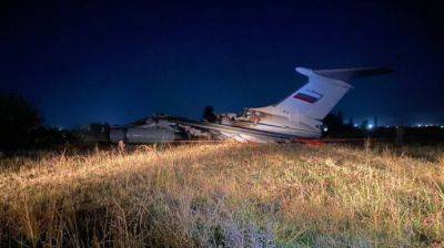 Российский самолет Ил-76МД вспыхнул во время взлета в Душанбе – росСМИ