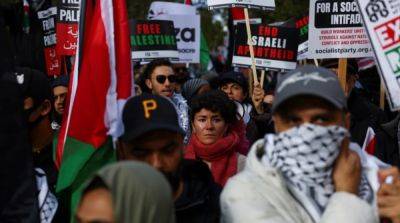 Во Франции и Нидерландах прошли массовые акции в поддержку Палестины