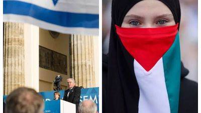 Европейцы вышли на митинги в поддержку Израиля и Палестины