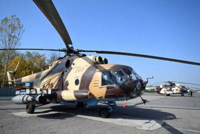 Узбекистан отремонтировал военный вертолет для Кыргызстана
