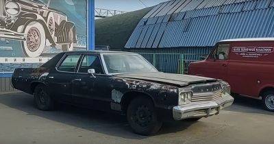 В Украине нашли американское авто 70-х с интересной историей (видео)
