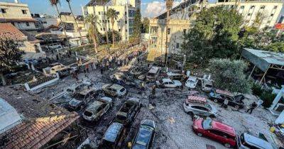Удар по больнице в Секторе Газа: журналисты CNN подтвердили взрыв ракеты ХАМАС (фото)
