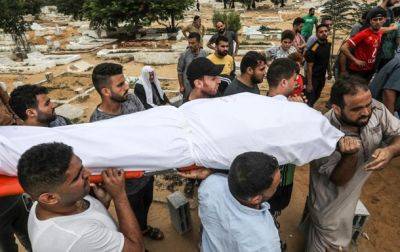 В Газе заявили о более чем 5000 погибших