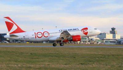 «Чешские авиалинии» анонсировали второй обзорный рейс по случаю своего 100-летия - vinegret.cz - Чехия - Братислава - Прага